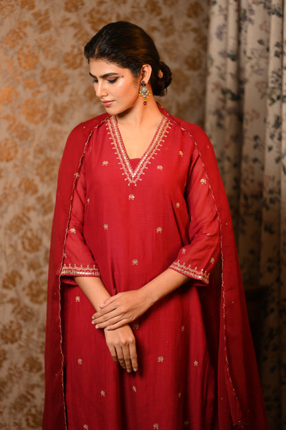 Meher Hand Embroidered suit set