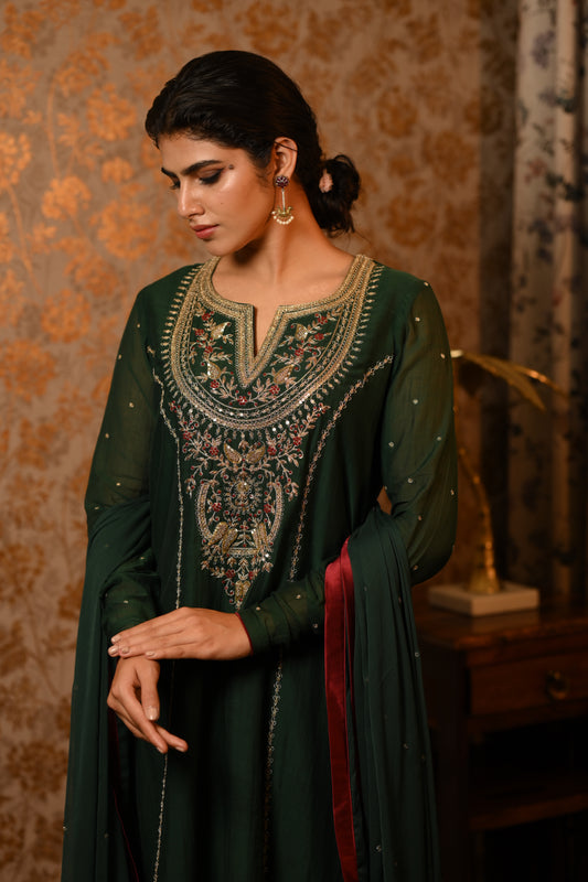 Dilkash Hand Embroidered suit set