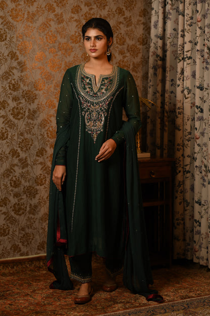 Dilkash Hand Embroidered suit set