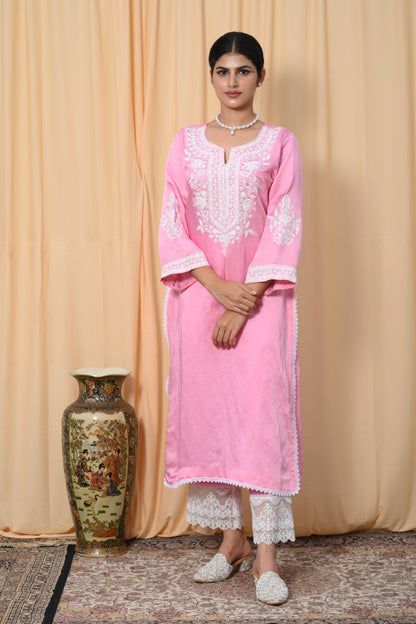 French Rose Dori work suit set