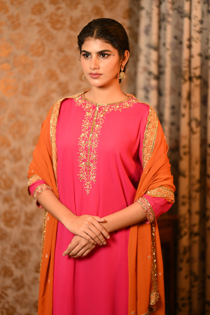 Kimaya Hand Embroidered suit set