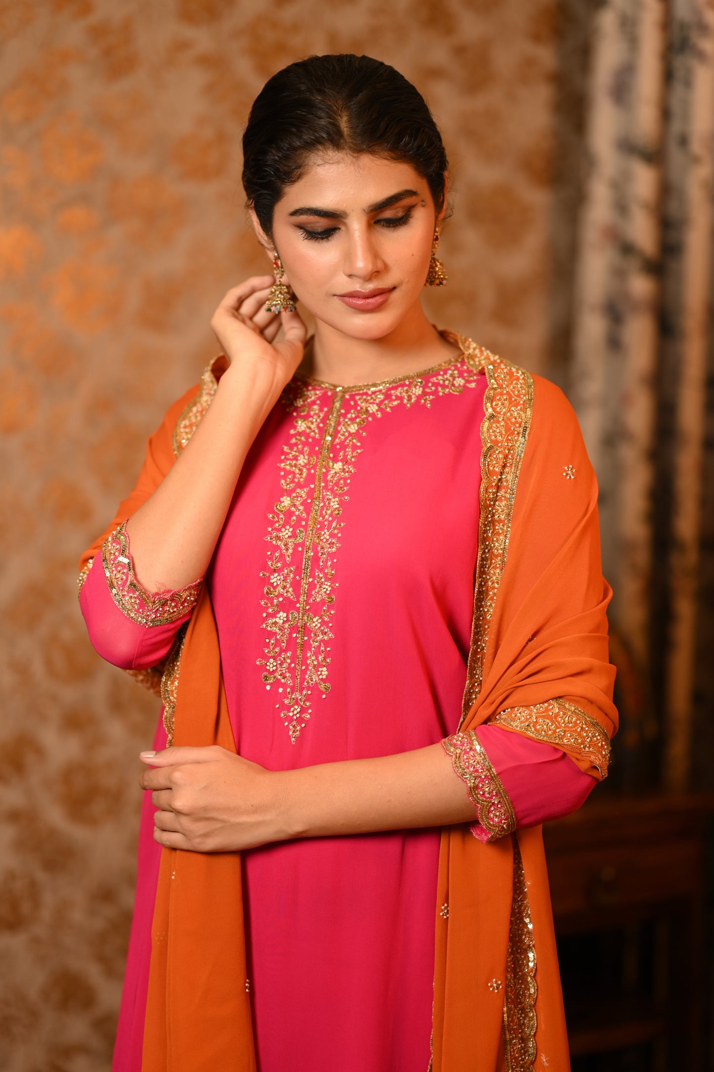 Kimaya Hand Embroidered suit set