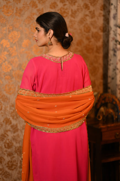 Kimaya Hand Embroidered suit set