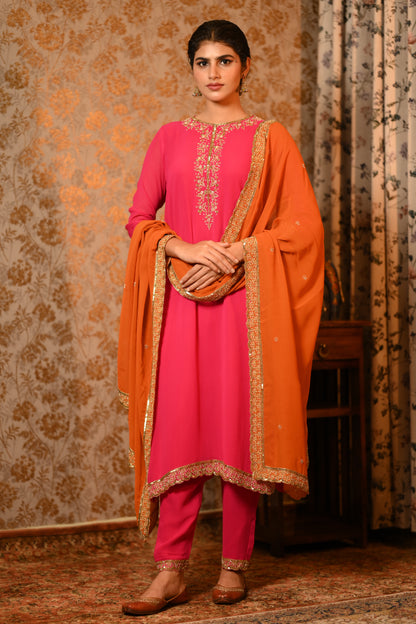 Kimaya Hand Embroidered suit set