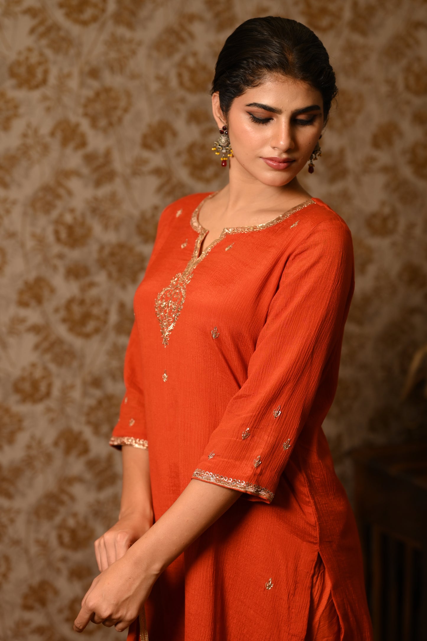 Urvi Hand Embroidered suit set